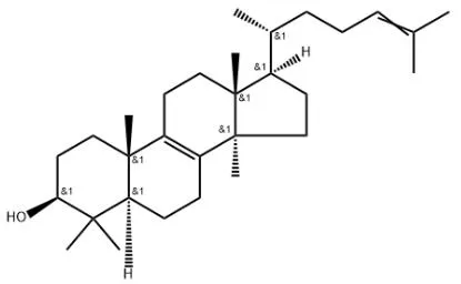 Lanosterol structure
